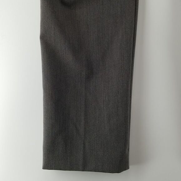 Worthington Trouser Pants Women's 10 Petite Modern Fit Straight Leg Grey Office - Picture 7 of 11